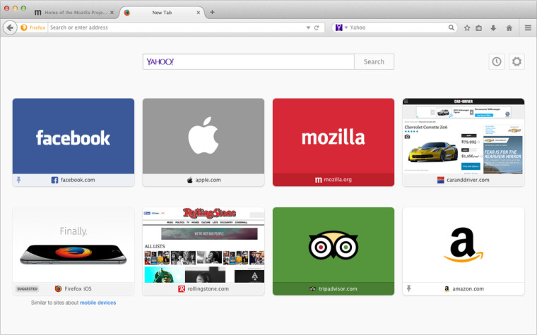 فایرفاکس سابقه وبگردی یک کاربر را برای پیشنهاد وب سایت های تبلیغاتی اسکن می کند