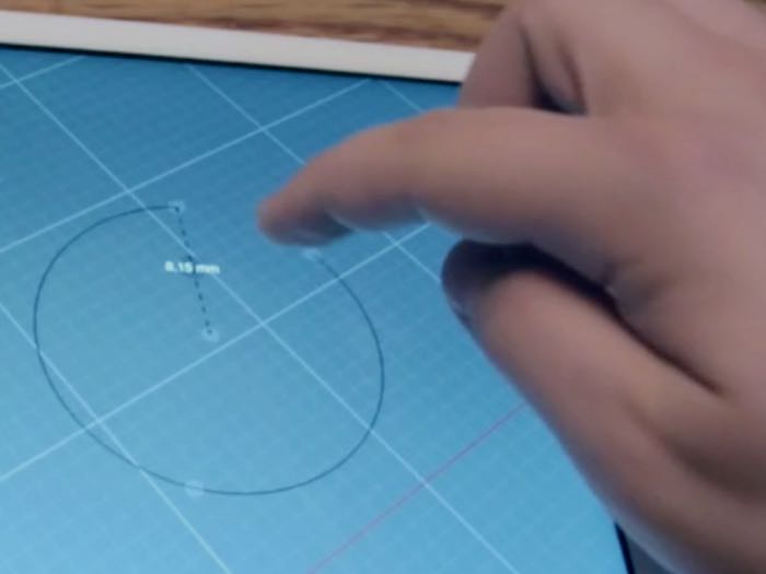 برنامه Shapr3D آیپد به شما اجازه خواهد داد با استفاده از صفحه لمسی اشیاء را ایجاد کنید