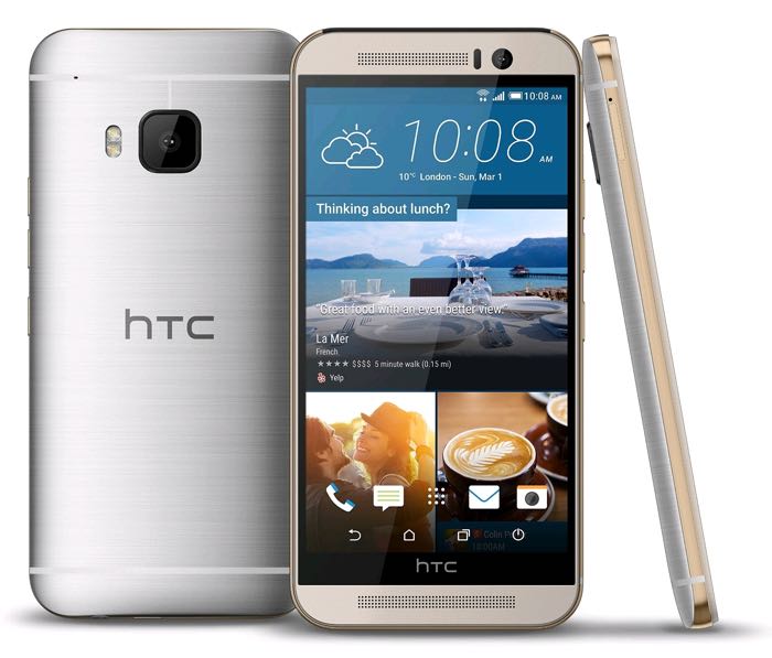 به روز رسانی HTC One M9 به باتری بهبود یافته