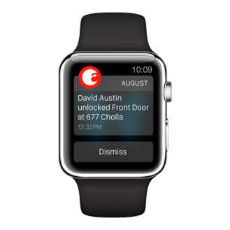 این قابلیت ها بخشی از یک بروزرسانی برای برنامه ی iOS می باشد که آگوست را برای اپل واچتان نیز به ارمغان می آورد. اگر این برنامه در لیست برنامه های شما ظاهر نمی شود، برنامه ی اپل واچ را روی آیفون خود باز کنید، برنامه ی آگوست را انتخاب کرده و سپس "show on Apple Watch" را انتخاب نمایید.
