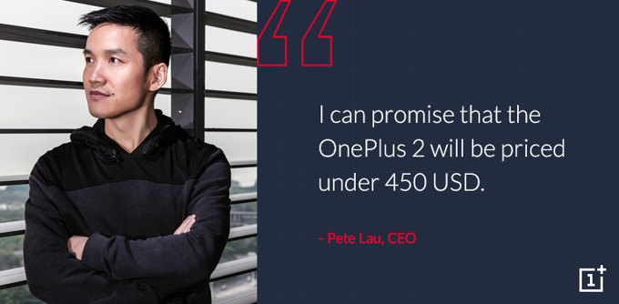 قیمت OnePlus 2 زیر ۴۵۰ دلار خواهد بود