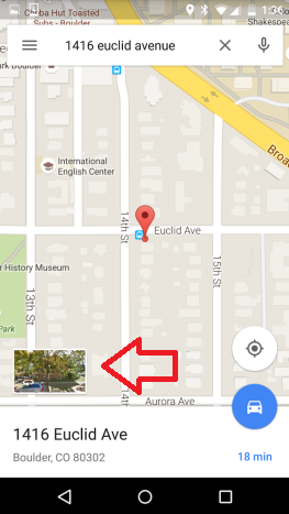 نسخه ی اندرویدی جدید گوگل مپ دسترسی سریع به Street View را فراهم می کند