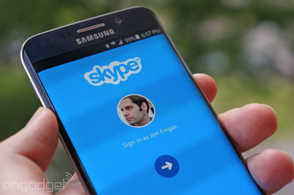 اسکایپ 5.10 اندروید امکان رینگ تن سفارشی و انتقال عکس دارد