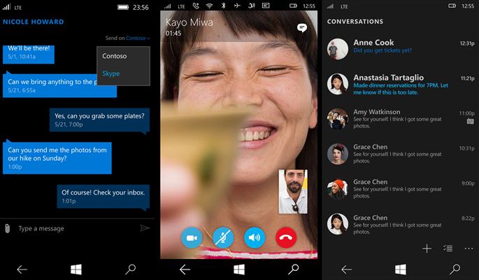 این برنامه ها نشان دهنده رویکرد جدید مایکروسافت در مورد اسکایپ است