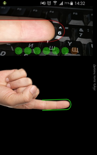 این برنامه فلاش LED شما را روشن می کند و برای تمرکز بر روی اثر انگشت شما تلاش می کند. بله! لازم است که برای لحظاتی انگشتتان را ثابت نگه دارید و کار کردن این قسمت تا حدودی اذیت کننده می باشد.