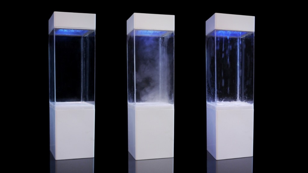 Tempescope آب و هوا را در یک جعبه شبیه سازی می کند