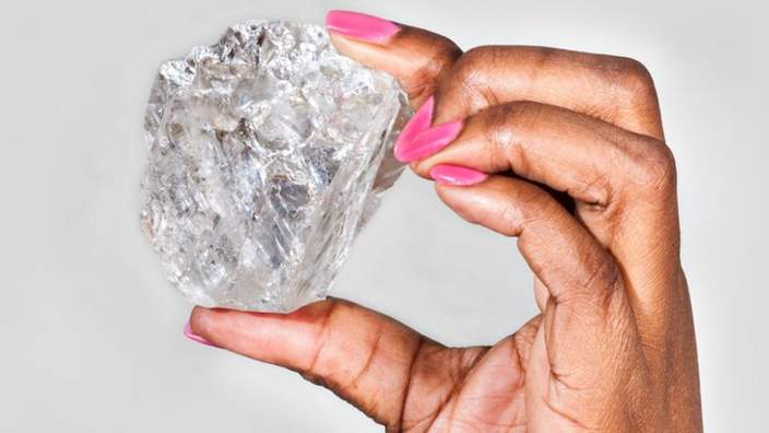 کارگران معدن از بزرگترین الماس قرن خبر دادند