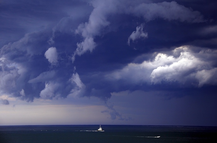 7 - عکس – سونامی ابرها سیدنی را درنوردید