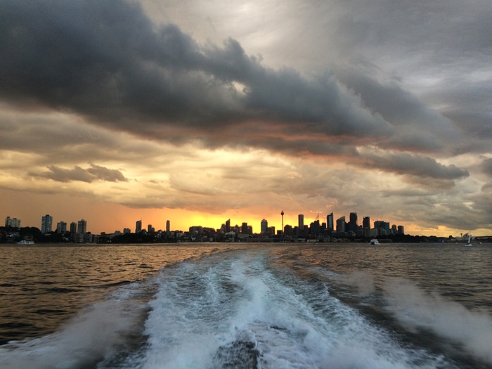 9 - عکس – سونامی ابرها سیدنی را درنوردید