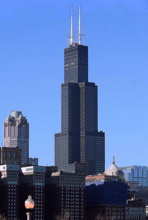 برج ویلیس (Willis Tower)، شیکاگو - 442 متر