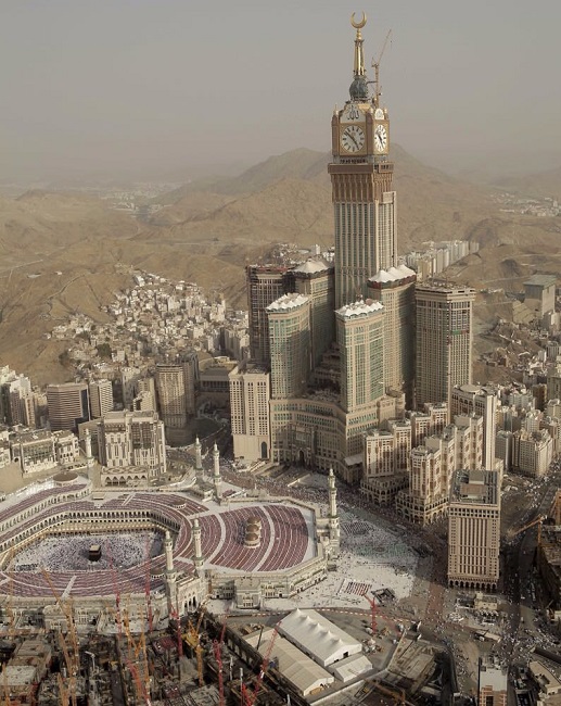 برج ساعت رویال مکه (Makkah Royal Clock Tower)، عربستان سعودی - 601 متر