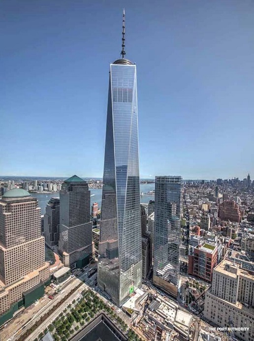 مرکز تجارت جهانی (One World Trade Center)، نیویورک سیتی - 541 متر