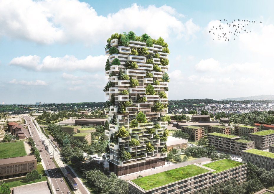 معماران در حال برنامه ریزی بر روی “جنگل های عمودی” در سوئیس هستند