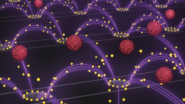 نوسانات میدان الکتریکی برای جداسازی ذرات نانو از خون استفاده می شود