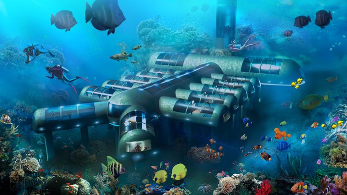 Planet Ocean Underwater Hotel: هتلی فوق العاده در زیر آب
