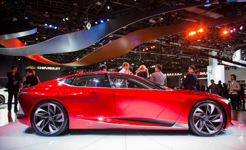 کانسپت Acura Precision : این خودروی سدان چهار درب که توسط استودیوی طراحی کالیفرنیا ساخته شده برای اولین بار در نمایشگاه ماشین دیترویت 2016 به نمایش درآمد.