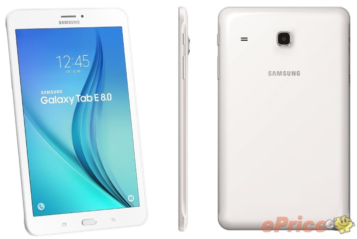 Galaxy Tab E 8.0 سامسونگ در تایوان معرفی شد