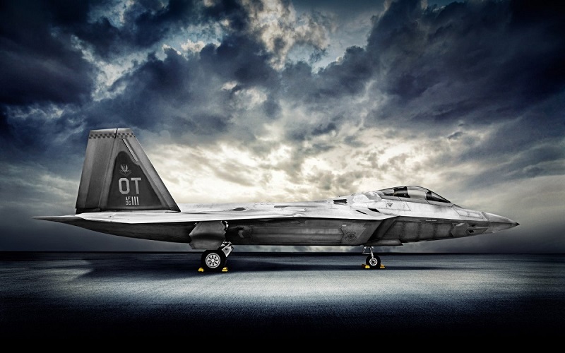 اولین عملیات جت F-22، در طول حملات هوایی علیه سوریه در سال 2014 بوده است. 