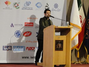 برگزار کننده هشتمین جشنواره ی وب ایران آقای رضا الفت نسب