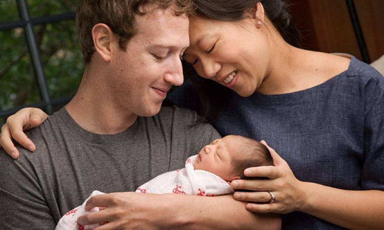 در ۱ دسامبر سال ۲۰۱۵ مارک زاکربرگ و دکتر پریسیلا چان از تولد دختر خود، ماکسیما چان زاکربرگ (Maxima Chan Zuckerberg) بعد از ۳ بار سقط جنین خبر دادند.