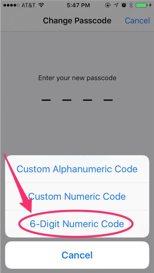 یک کد عبور بر روی گوشی خود داشته باشید، توجه کنید که باید یک کد خوب و امن انتخاب نمائید تا اولین قدم را برای جلوگیری از هک شدن، بردارید.