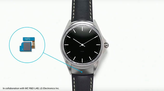 کنترل ساعت هوشمند با بکار گیری تکنولوژی رادار پروژه ی سولی ، بدون دخالت دست، امکان پذیر خواهد شد.