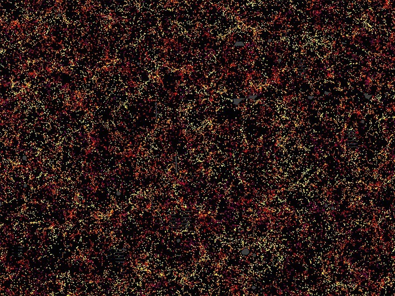 دانشمندان پس از یک دهه مطالعه و اندازه گیری ستاره ها، یک نقشه ی سه بعدی از 1.2 میلیون کهکشان را تهیه کردند.