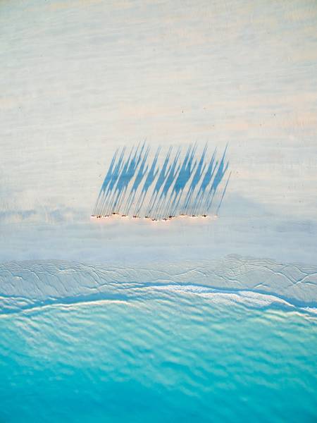 مقام دوم در دسته ی سفر: ساحل Cable؛ این عکس توسط تاد کندی به ثبت رسیده است.