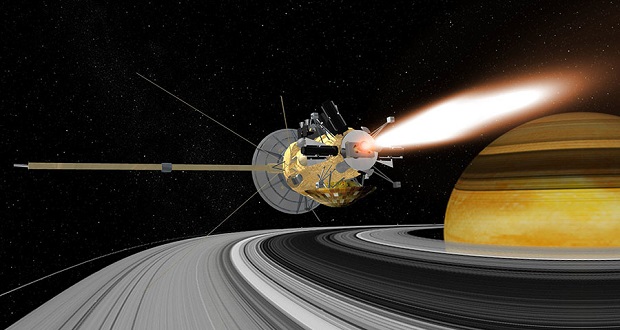 فضاپیمای کاسینی در حال ارسال آخرین سیگنال های خود از جو سیاره زحل