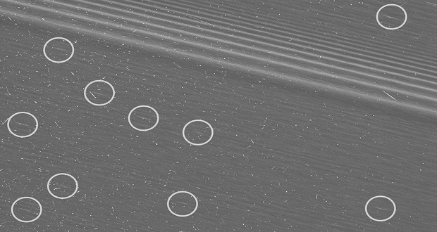 عکس جدید کاسینی از گذر نزدیک به حلقه های زحل