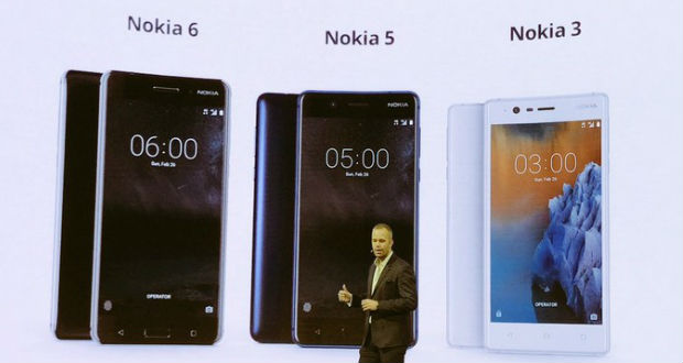 گوشی های هوشمند نوکیا 5 و نوکیا 3 معرفی شدند