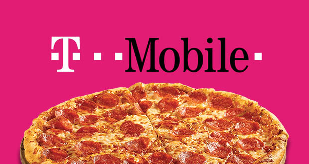 اپراتور T-Mobile برای مشتریانش پیتزای مجانی می‌فرستد