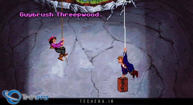 بهترین بازی‌های کامپیوتری دهه 90 | صحنه ابتدایی بازی Monkey Island 2