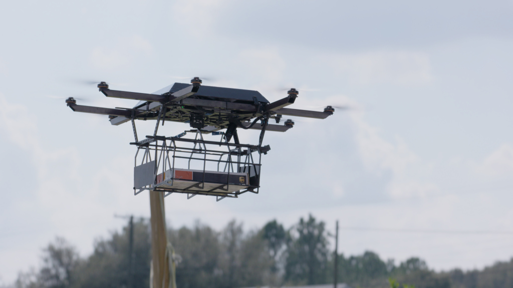 UPS Drone Delivery Vehicle