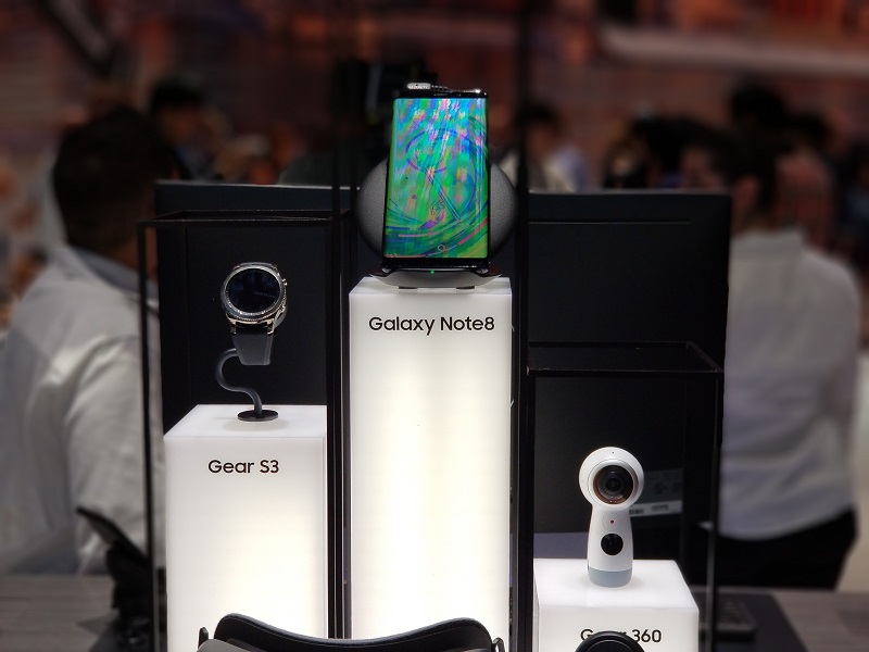 در رویداد معرفی گلکسی نوت 8 سامسونگ به خبرنگاران اجازه داده شد تا تصاویری را با دوربین این دستگاه گرفته و کیفیت آن را بررسی کنند.
