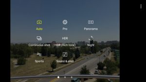 رابط کاربری دوربین گلکسی جی 5 مدل ۲۰۱۷
