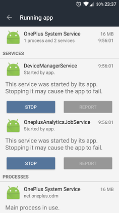 OnePlus-services در حال جمع آوری اطلاعات شخصی