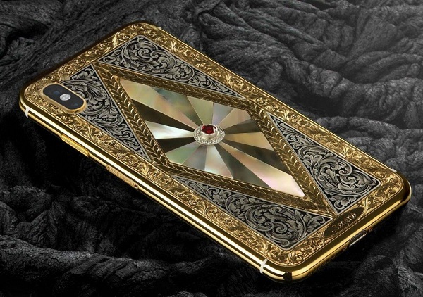 با گوشی‌های آیفون X لاکچری لجند آشنا شوید؛ تزئین شده با طلا، نقره و الماس!