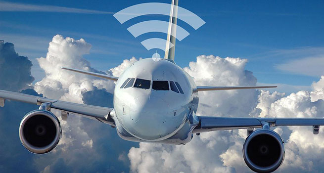 ارائه اینترنت ماهواره ای در هواپیماها؛ اینترنت ارزان و با کیفیت
