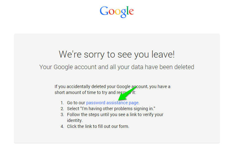 آموزش حذف اکانت گوگل
