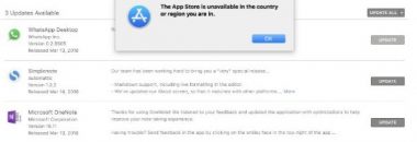 عدم دسترسی کاربران ایرانی به اپل استور 