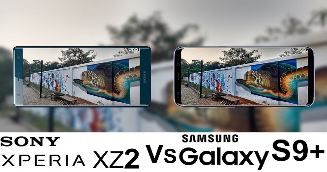 تماشا کنید: مقایسه دوربین سونی اکسپریا XZ2 در برابر گلکسی اس 9 پلاس