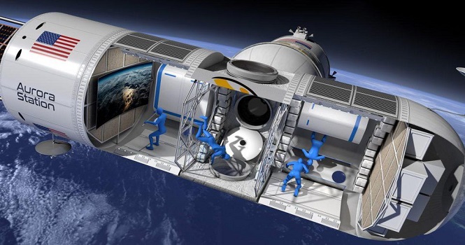 نخستین هتل فضایی در سال ۲۰۲۲ به فضا می‌رود