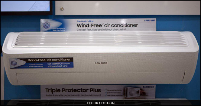معرفی کولر ویندفری سامسونگ (Wind Free Air Conditioner) ، سرمایش بدون باد مزاحم