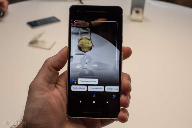 گوگل لنز در تلفن هوشمند
