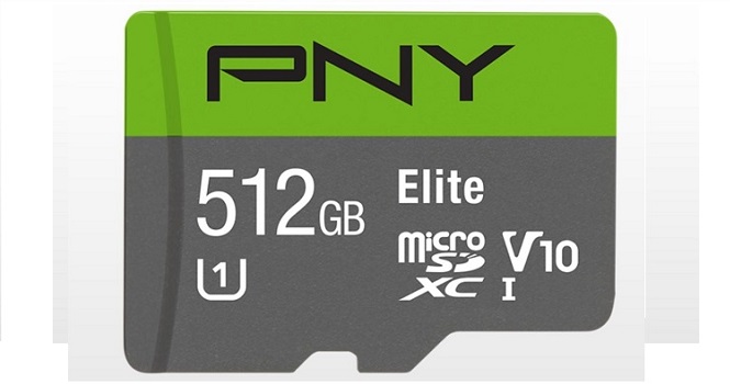اولین کارت حافظه 512 گیگابایتی میکرو SD رونمایی می‌شود
