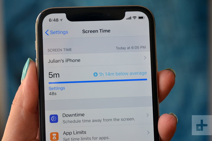 نحوه‌ی استفاده از زمان نمایشگر (Screen Time) در iOS 12