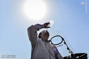 افزایش دمای تهران