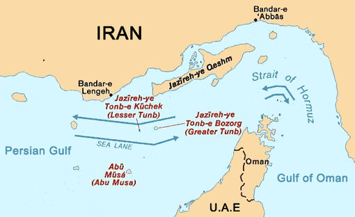 عملکرد ایران در تنگه هرمز