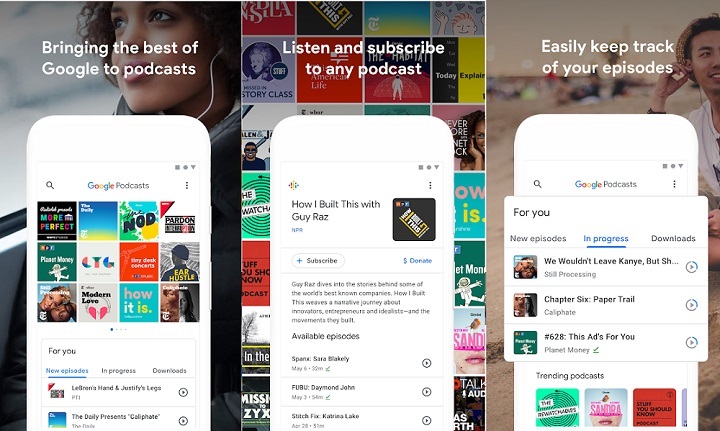 اپ Google Podcasts با بیش از ۵ میلیون نصب فعال، ‌شما را با دنیای جذاب پادکست‌ها آشنا می‌کند